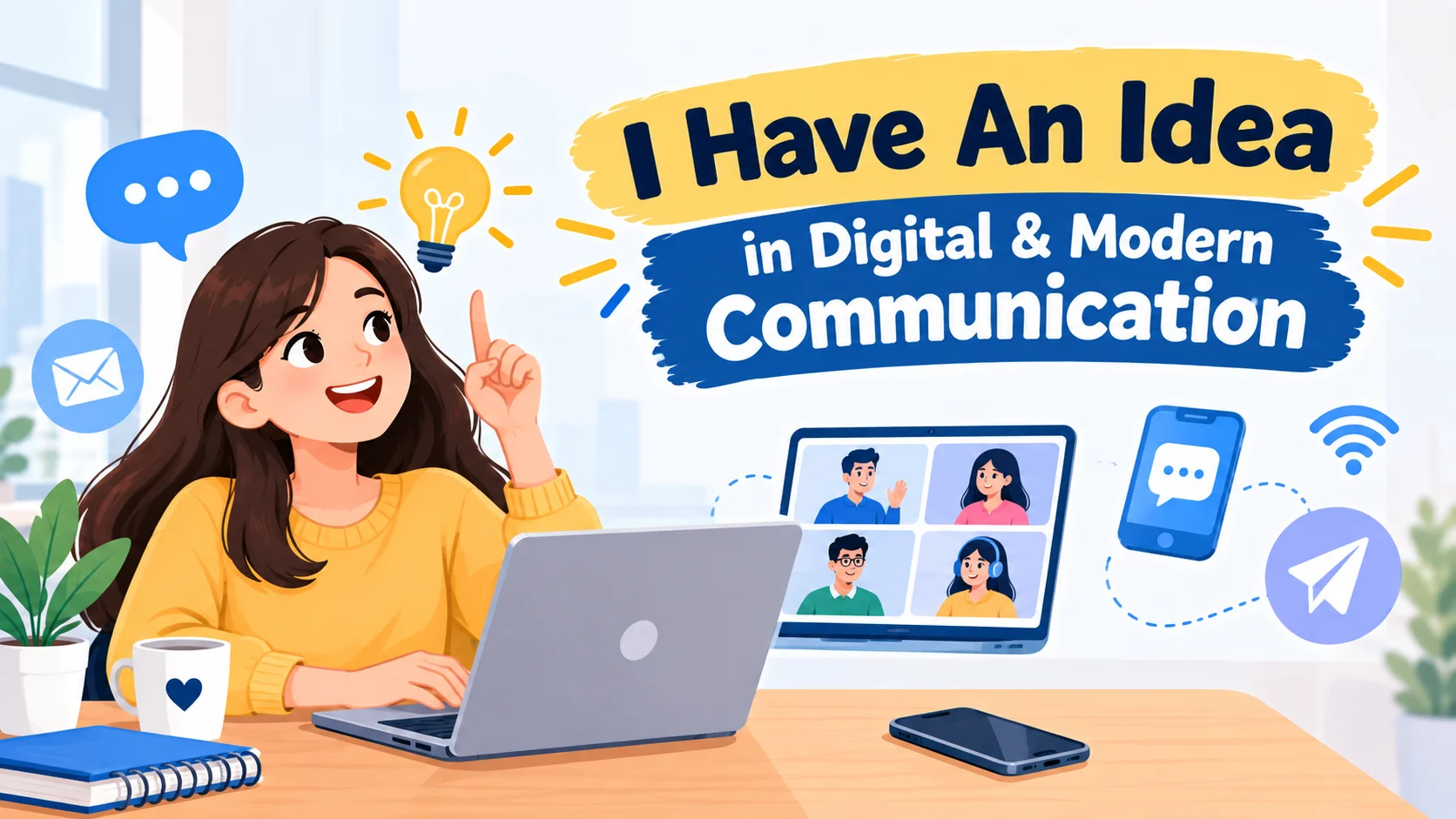 idea digital modern communication