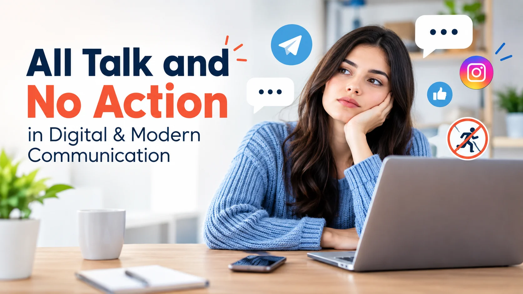 All Talk and No Action in Digital & Modern Communication