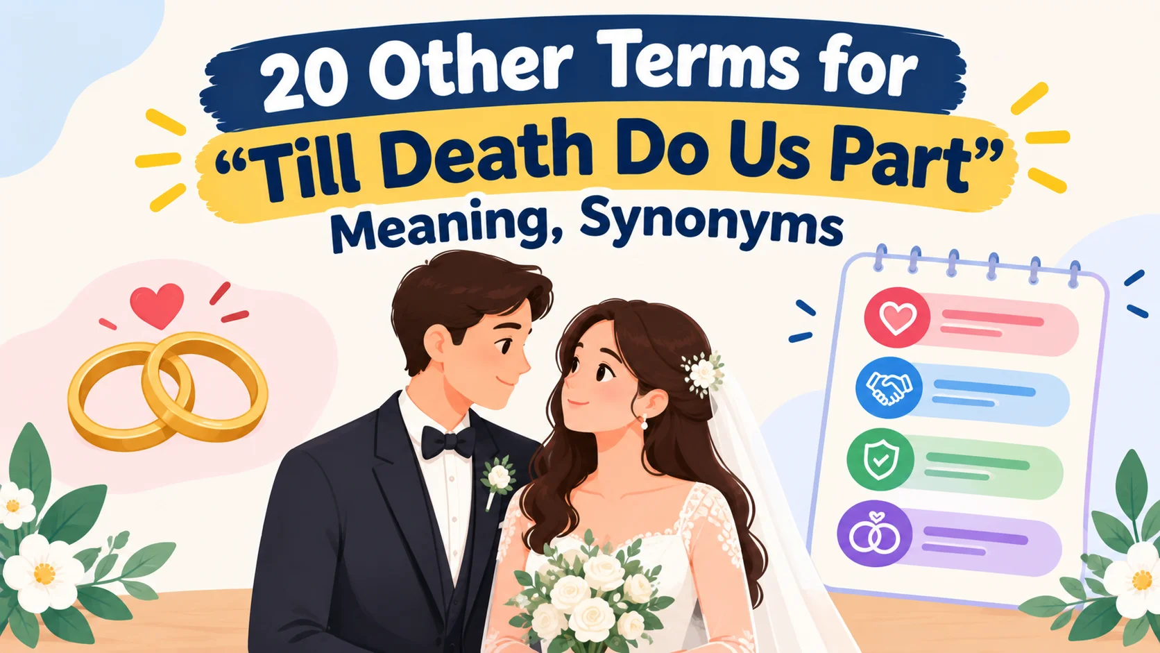 terms till death us part meaning synonyms