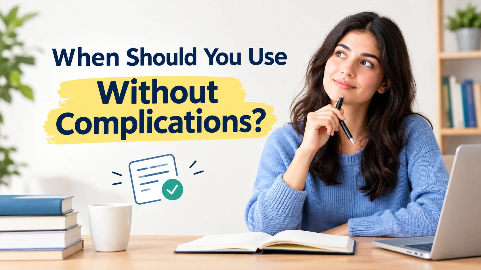 When Should You Use Without Complications
