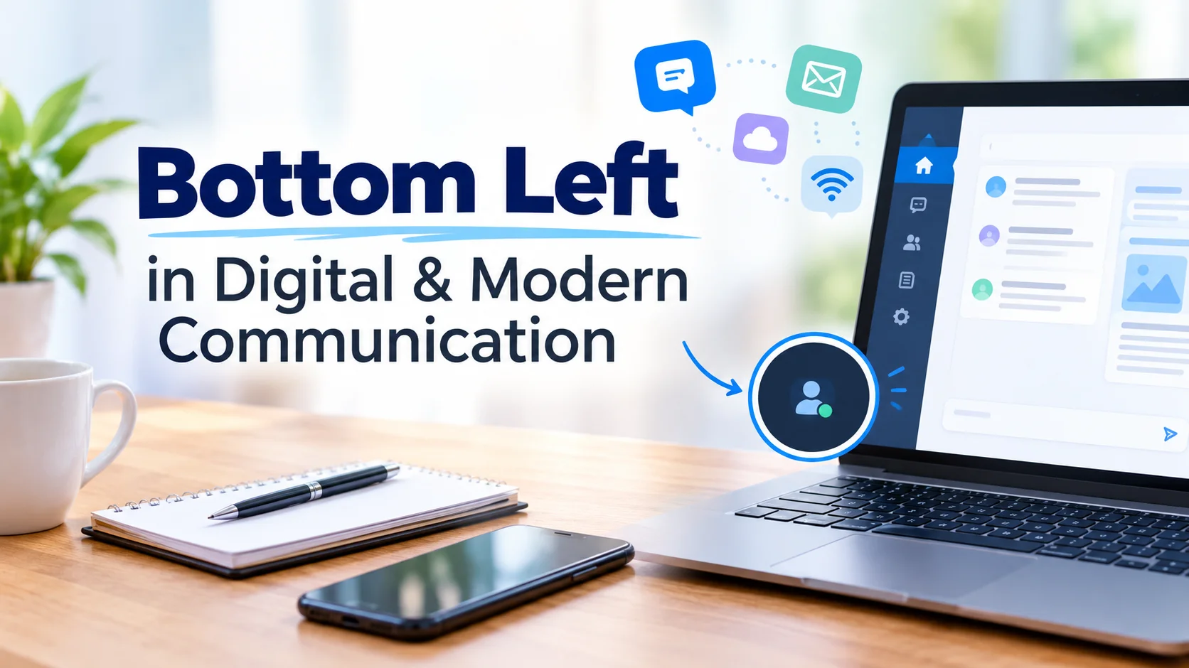 Bottom Left in Digital Modern Communication