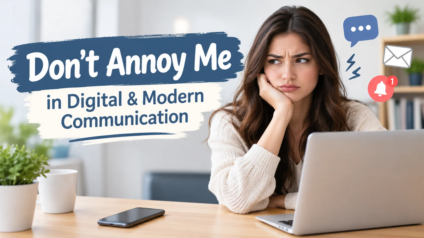 Don't Annoy Me in Digital Modern Communication