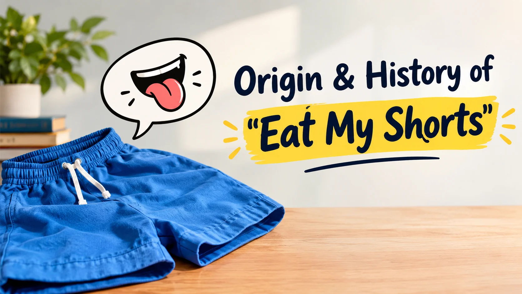 Origin  History of  Eat My Shorts 