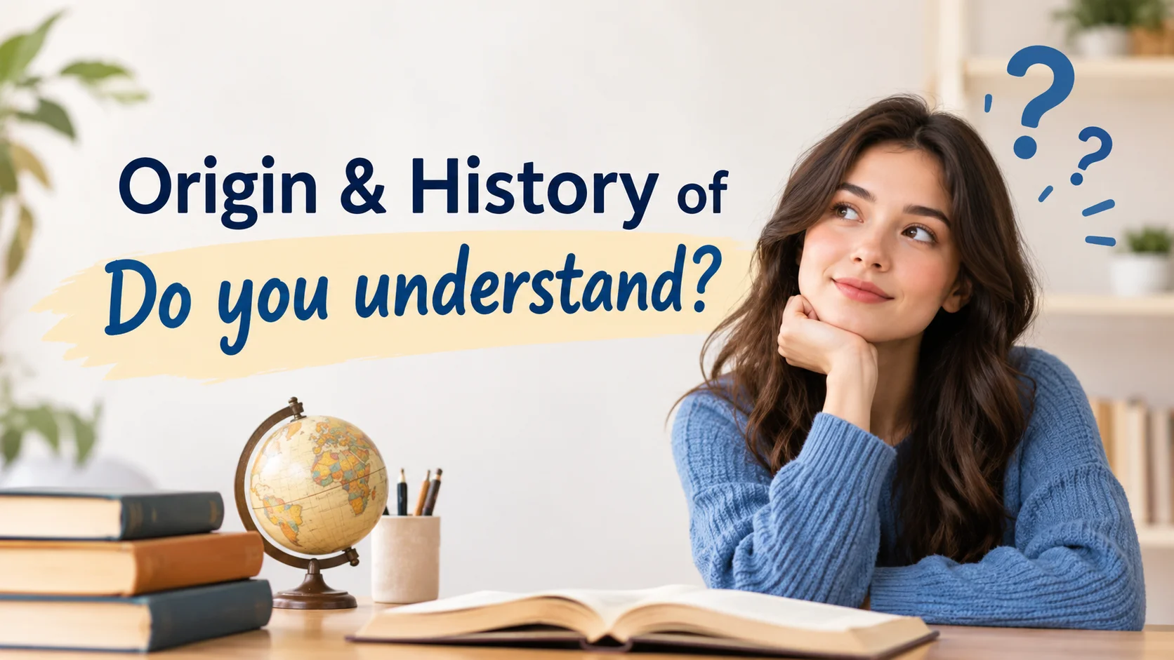 Origin History of Do you understand?