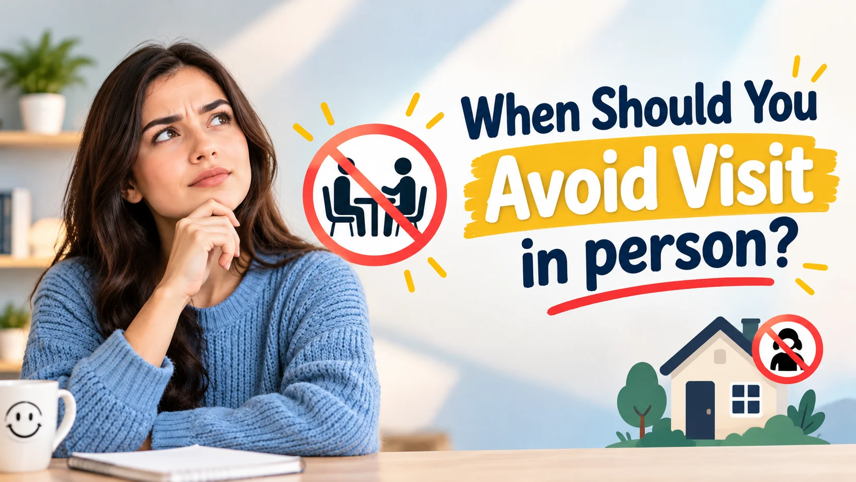 When Should You Avoid Visit in person